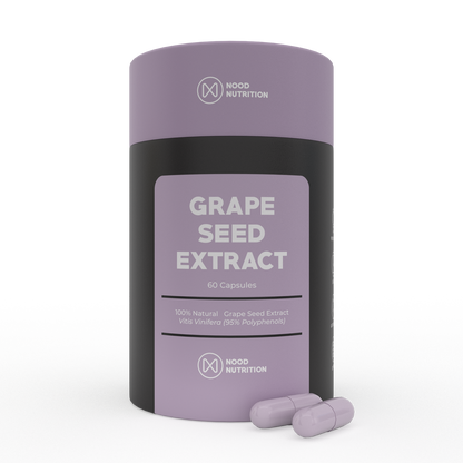 Grape Seed Extract | Single Tub | Nood Nutrition - front view close up transparent background