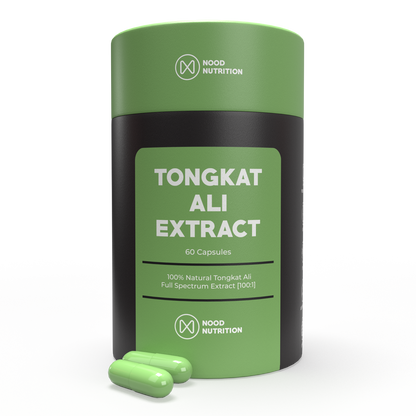 Tongkat Ali Extract | Single Tub with Capsules | front view close up