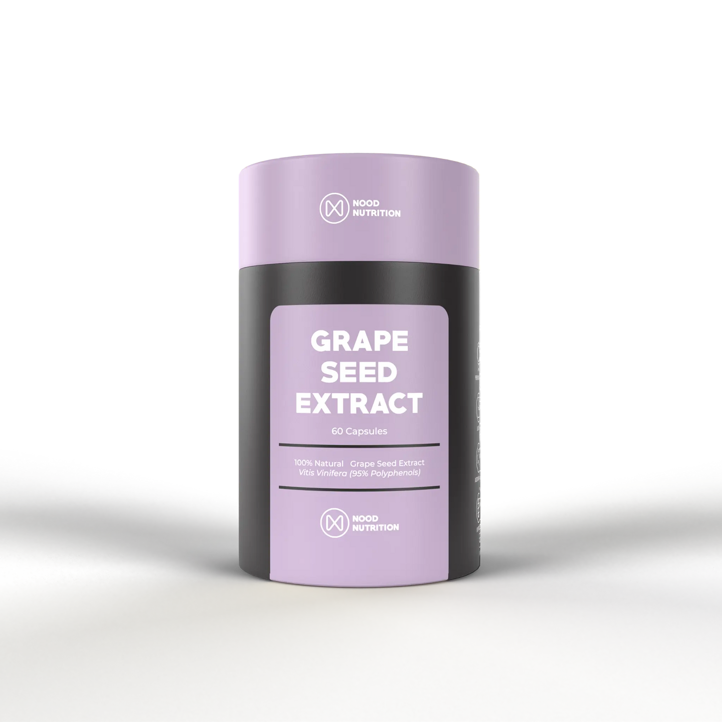 Grape Seed Extract - Nood Nutrition - front view transparent