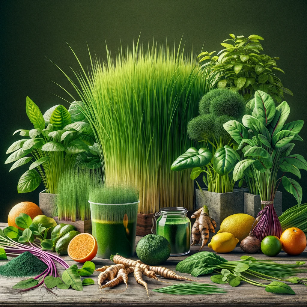 Super Green Elixir Ingredients mock up